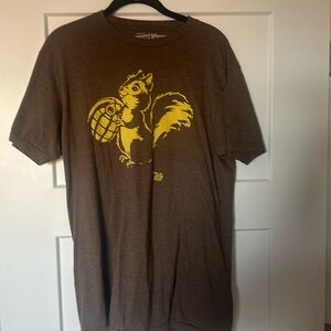 Ames Bros squirrel grenade tshirt